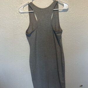 Gray Sleeveless Dress